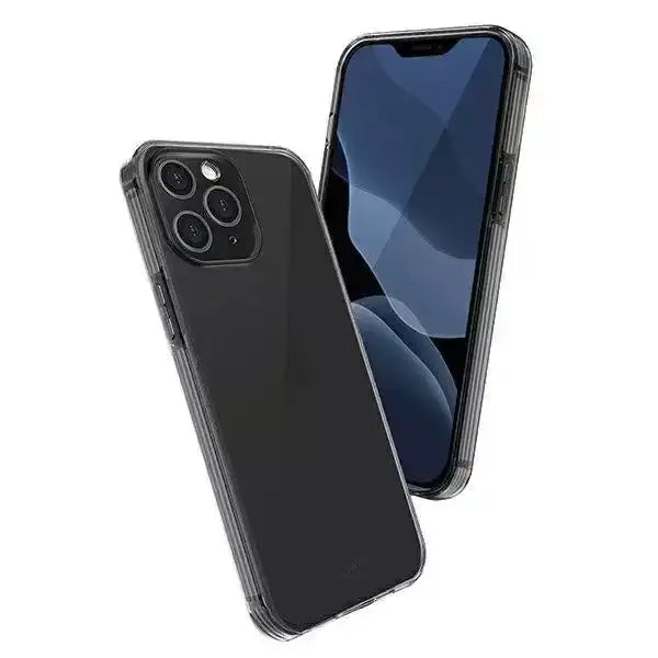 Etui UNIQ Air Fender Apple iPhone 12 Pro Max بلون رمادي مدخن