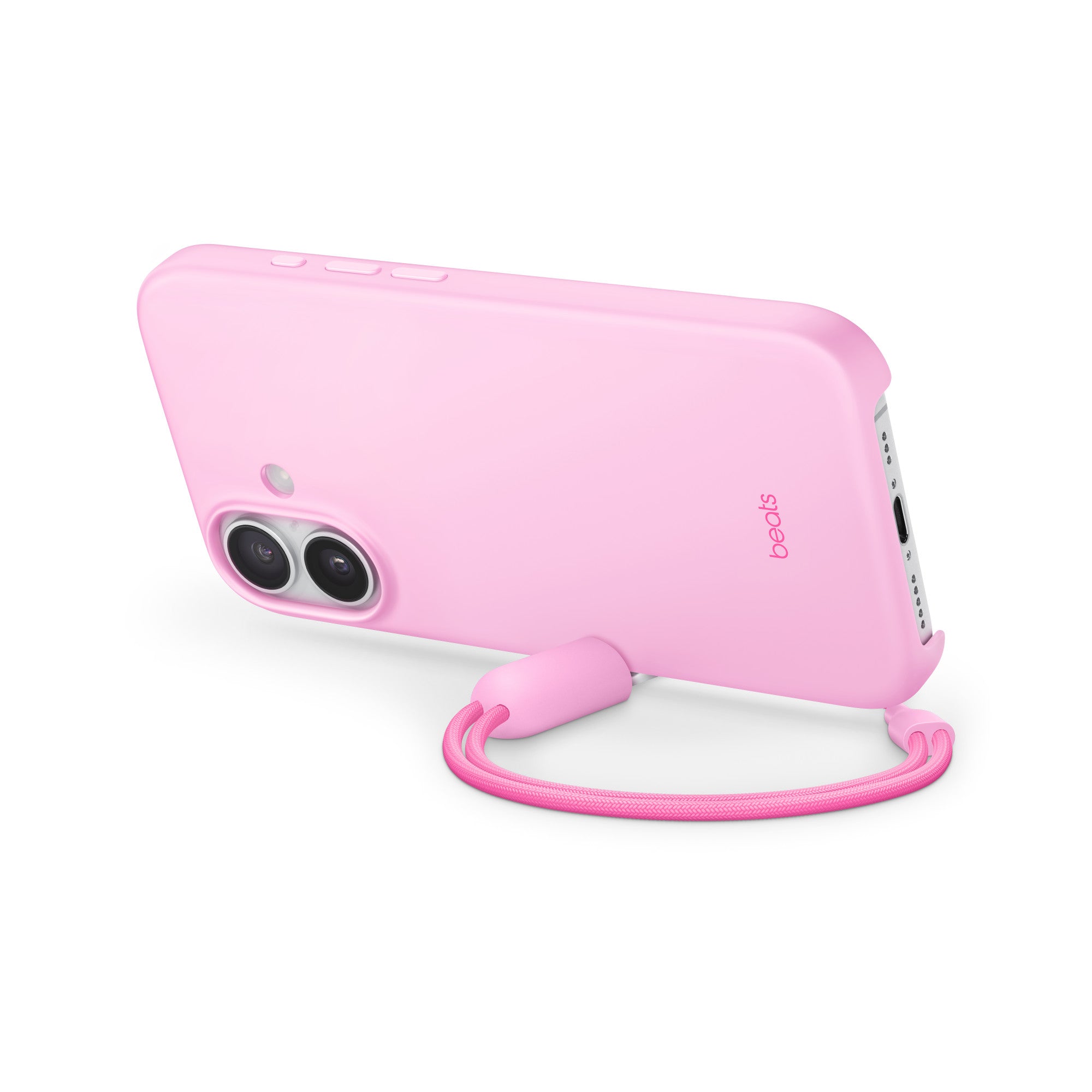 Beats iPhone 17 Kickstand Case with MagSafe and Camera Control – Pebble Pink
