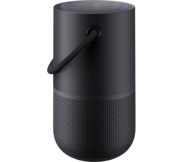 BOSE Portable Wireless Multi-room Home Speaker with Google Assistant & Amazon Alexa - Black
