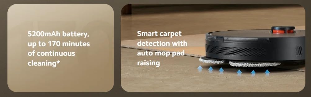 Xiaomi Robot Vacuum S20+ (black) UK 54779