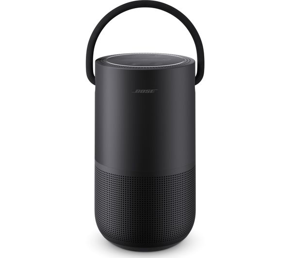 BOSE Portable Wireless Multi-room Home Speaker with Google Assistant & Amazon Alexa - Black
