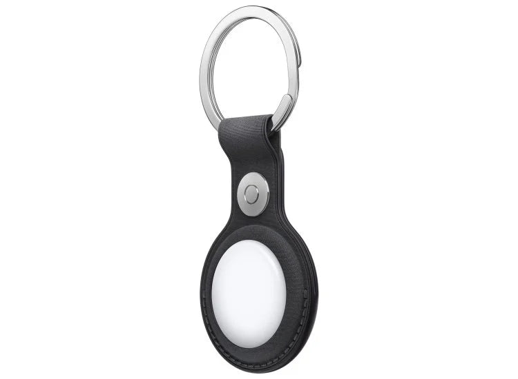Apple AirTag FineWoven Key Ring in Black - MGG24ZM/A