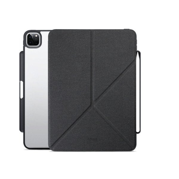 Epico Clear Flip Case iPad Pro 11" (2018)/iPad Pro 11" (2020)/ iPad Pro 11" (2021)/iPad Air 10,9 - black transparent