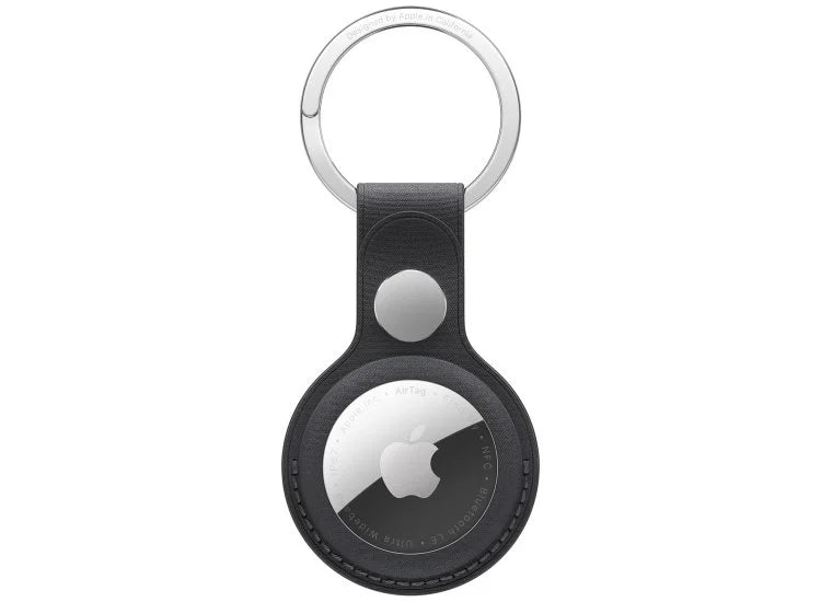 Apple AirTag FineWoven Key Ring in Black - MGG24ZM/A
