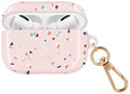 جراب Uniq Coehl Terrazzo AirPods Pro (وردي خدود)