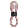 كابل Native Union Belt Cable CL Lightning بطول 1.2 متر، وردي