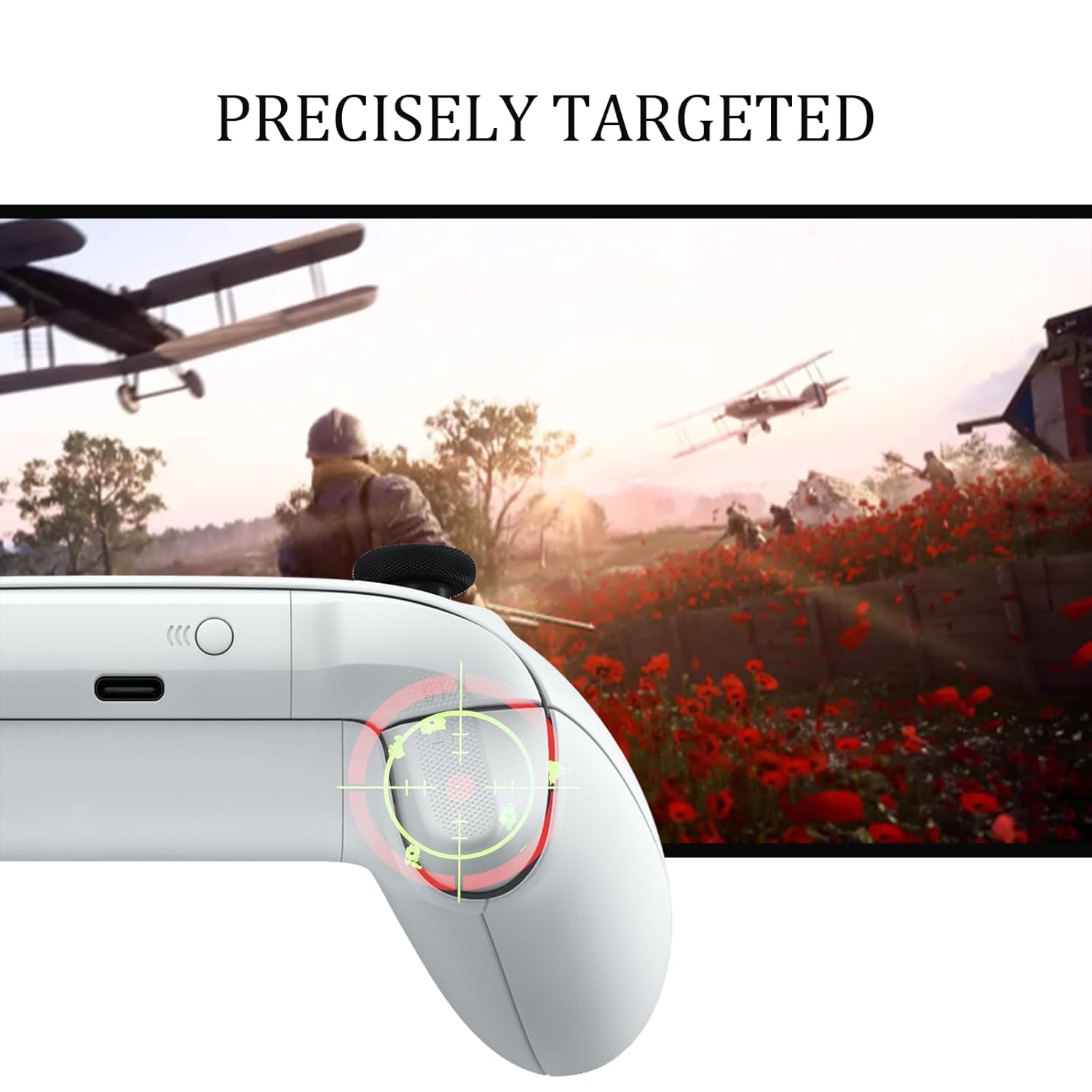 Model 1914 Series S Controller Controller,Compatible With Xbox Series X/S,Xbox One X/S Gaming Gamepad for Xbox Series X/S,3.5mm Headphone Jack,Robot White