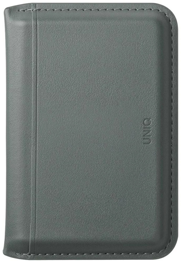 UNIQ Magnetic RFID wallet Lyden DS stand phone green (UNIQ-LYDENDSMW-LGRNIVY)