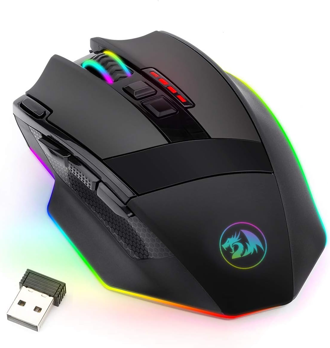 Redragon M801P Sniper Pro RGB Wired/Wireless Gaming Mouse