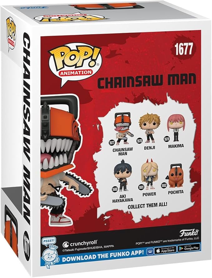 Pop! Animation: Chainsaw Man – Chainsaw Man w/Chase Vinyl Figure