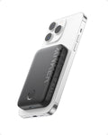 Anker 321 MagGo Battery (PowerCore Magnetic 5K), 5,000mAh Magnetic Wireless Portable Charger, Compatible with iPhone 15/15 Plus/15 Pro/15 Pro Max, iPhone 14/13/12 Series（Black