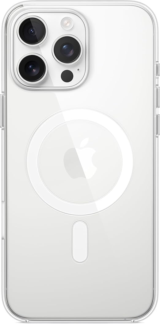 جراب Apple iPhone 16 Pro Max مع MagSafe شفاف