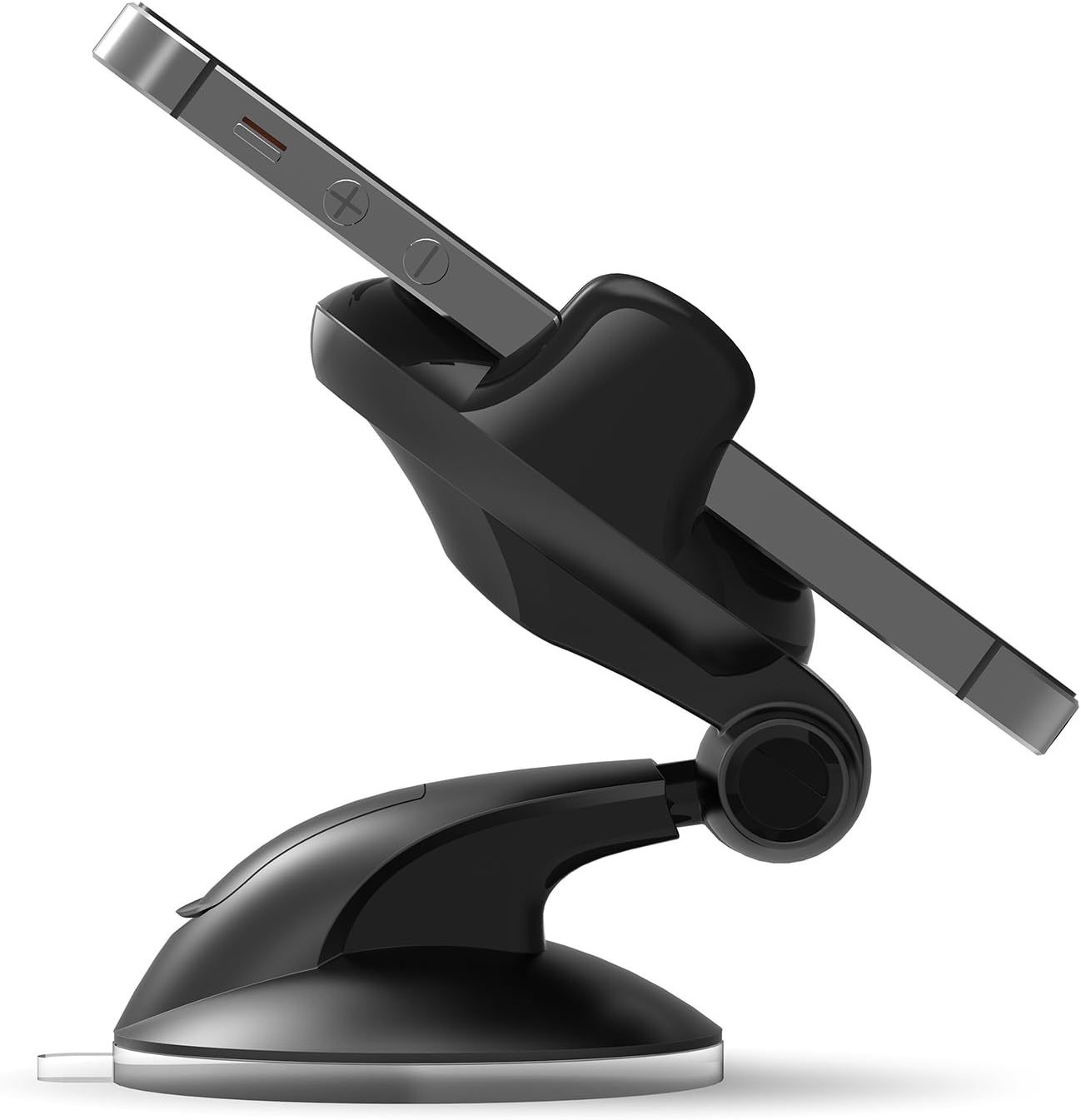 iOttie Easy Flex 3 Car Mount Holder for iPhone 7/6s/6, Samsung Galaxy S9 S9 Plus S8 Edge S7 S6 - Retail Packaging – Black