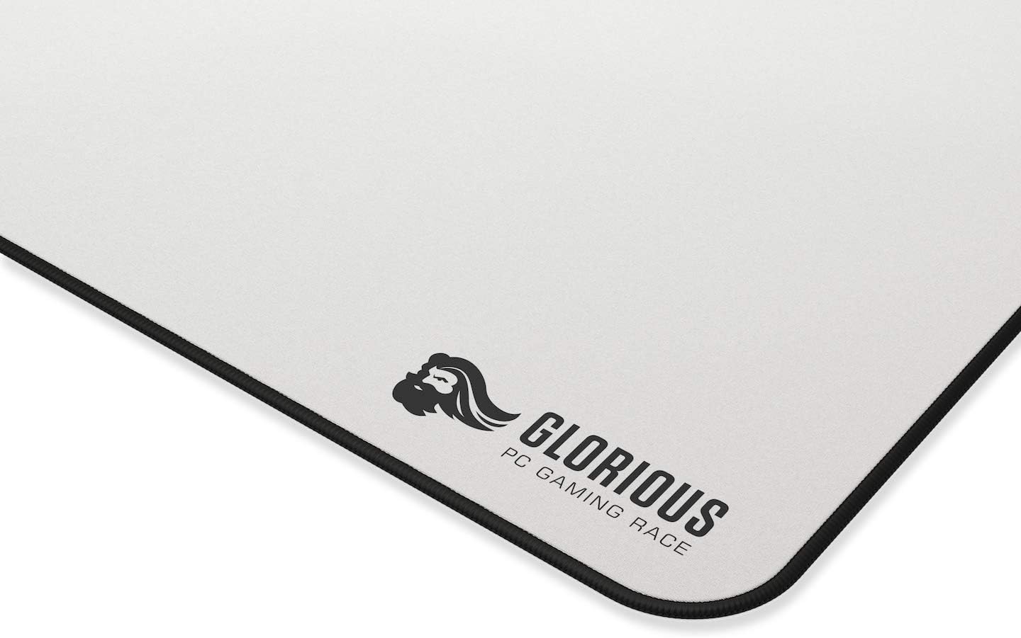 Glorious GW-XL Stitched Cloth Gaming Mouse Mat – White