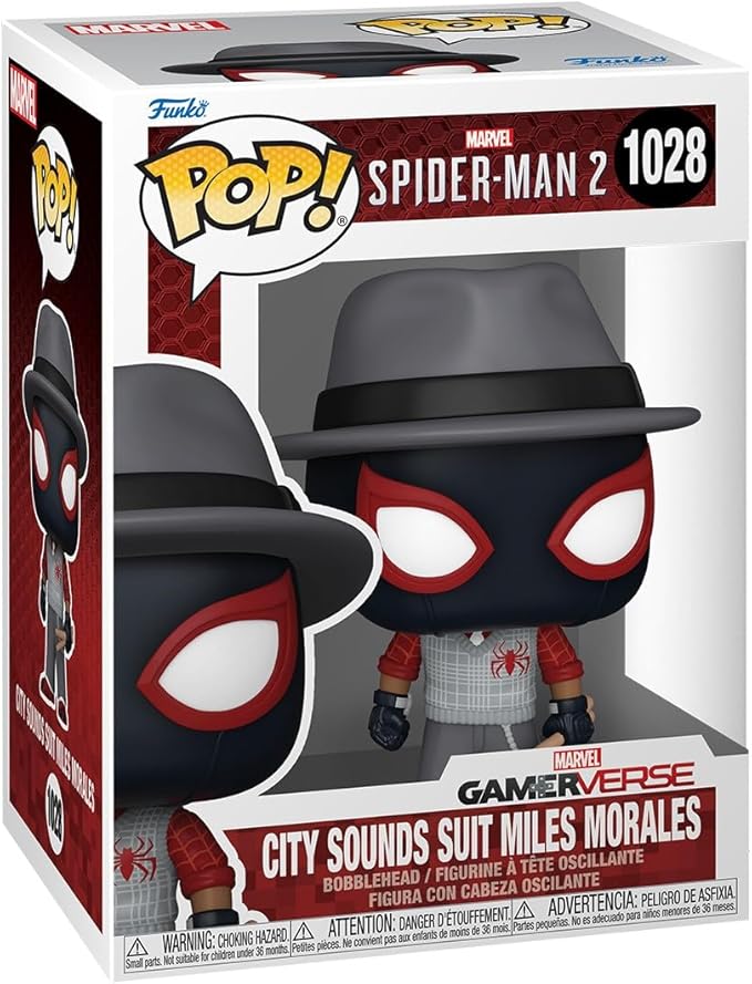 Pop! Games: Spider‑Man 2 – City Sounds Suit Miles Morales