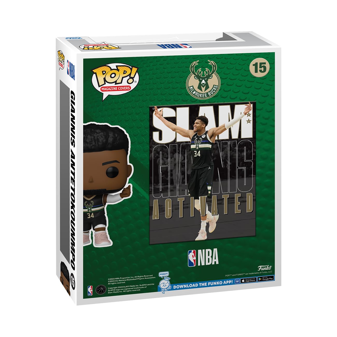 أغلفة مجلة بوب!: بطولة NBA Slam – يانيس أنتيتوكونمبو
