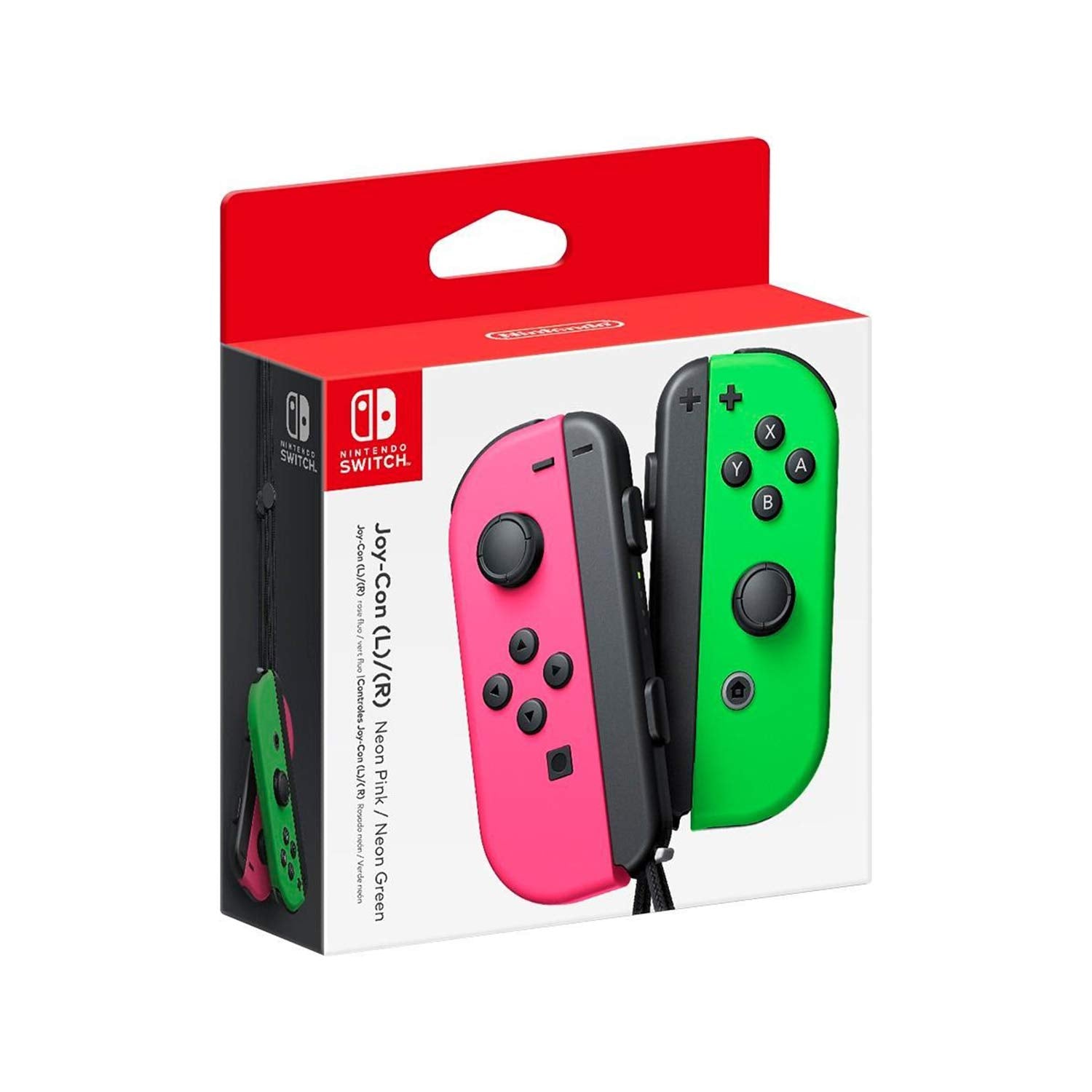 وحدة تحكم Joy-Con باللون الأزرق / الأصفر النيون (LR) من Nintendo - Switch