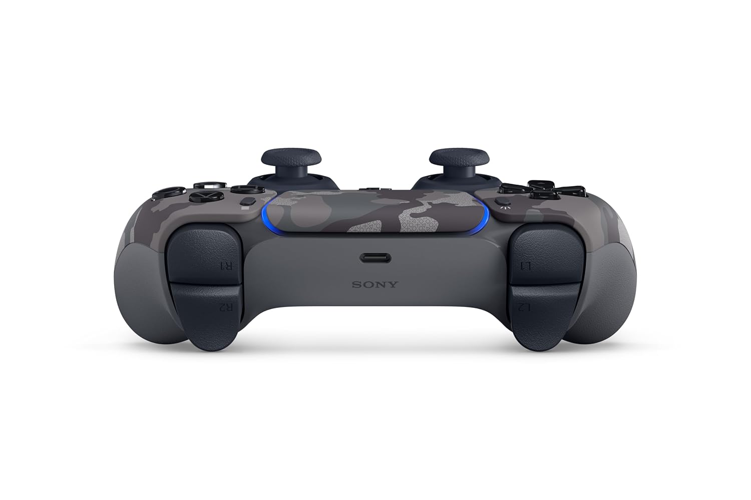 وحدة تحكم لاسلكية PlayStation DualSense® - رمادي مموه