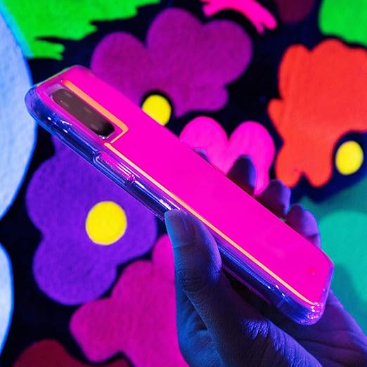 Case-Mate - Tough NEON - جراب لهاتف iPhone 11 Pro - مقاس 5.8 بوصة - وردي/أرجواني نيون