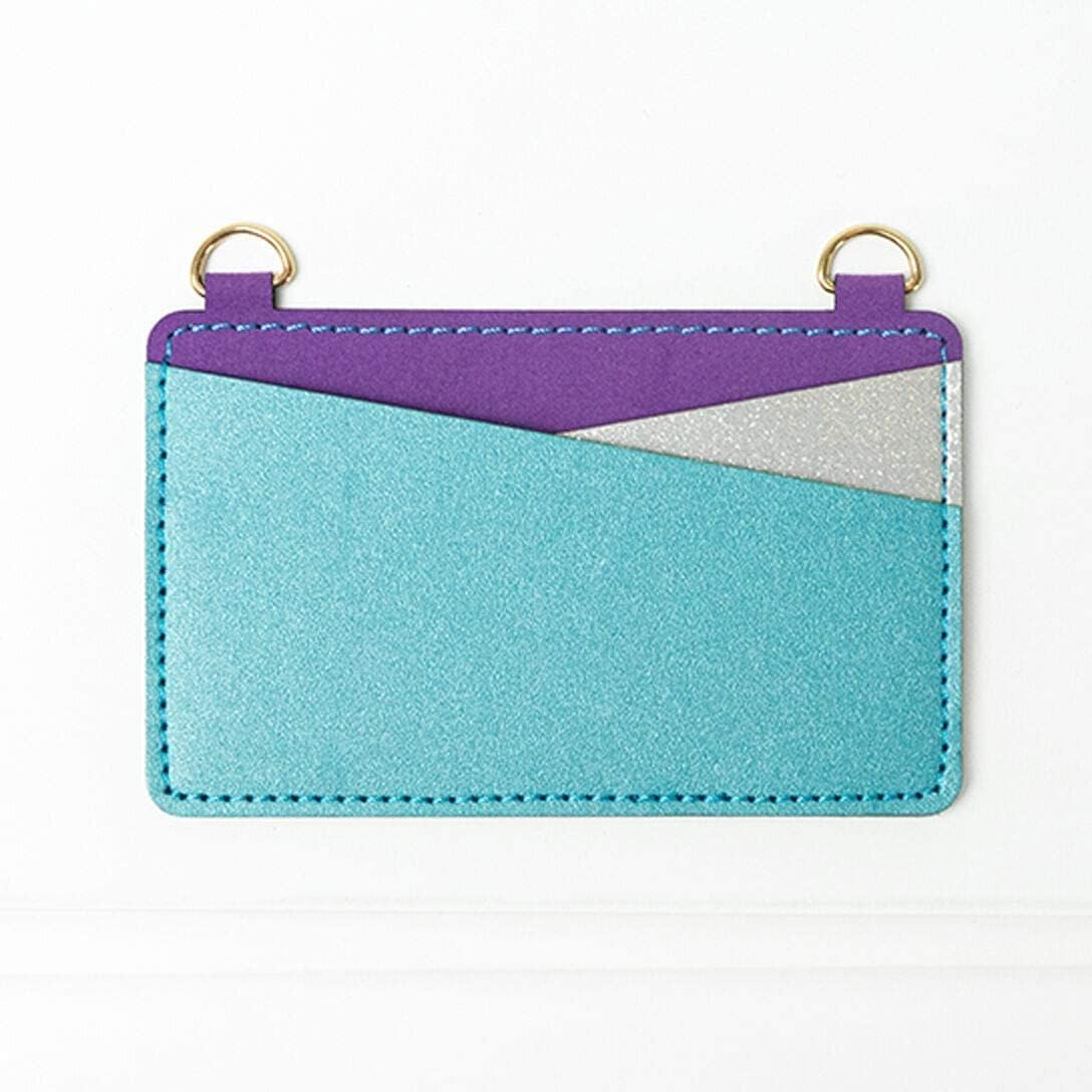 موكسيو - حزام محفظة للهاتف، محفظة لاصقة وحزام (وردي)