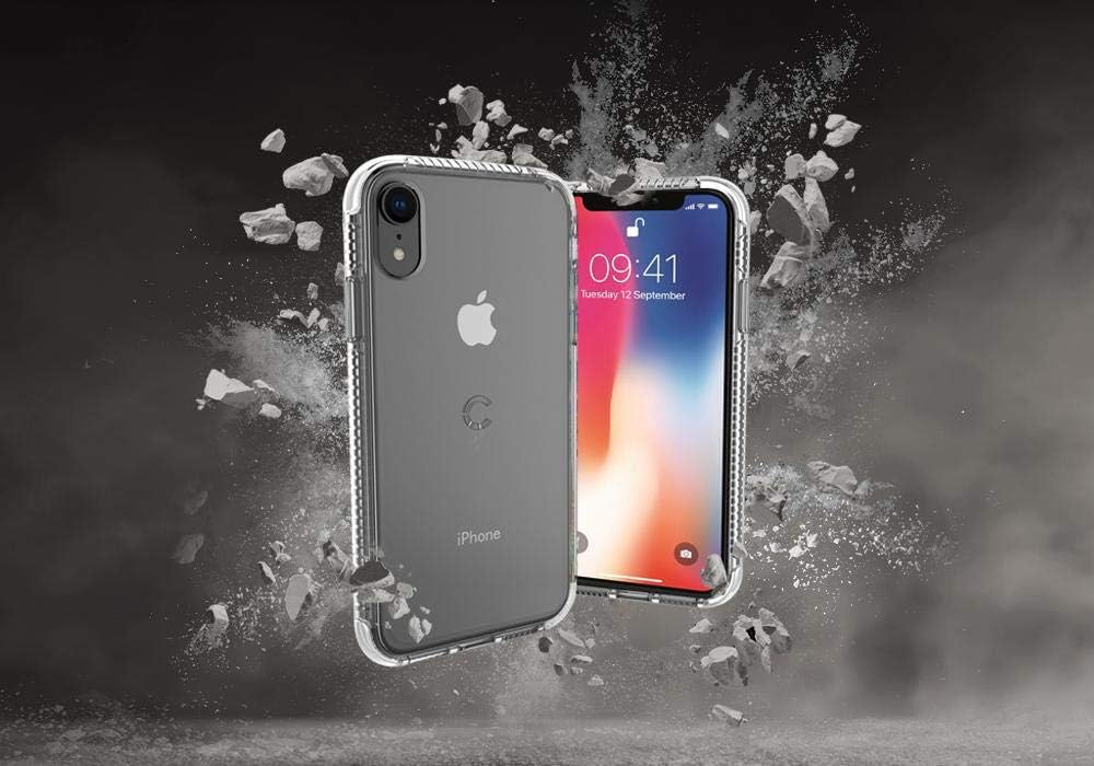 غطاء حماية سيجنت أوربت بريميوم لجهاز آيفون XR من آبل - شفاف