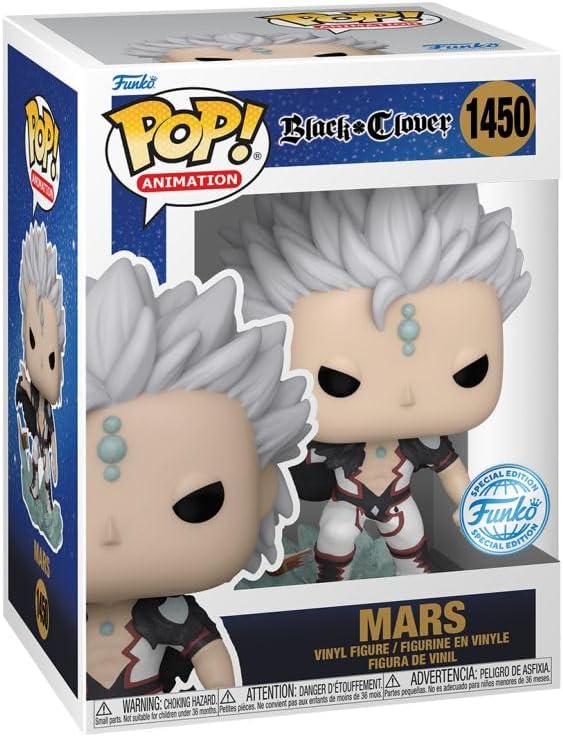 Pop! Animation: Black Clover – Mars with Book (Exclusive)
