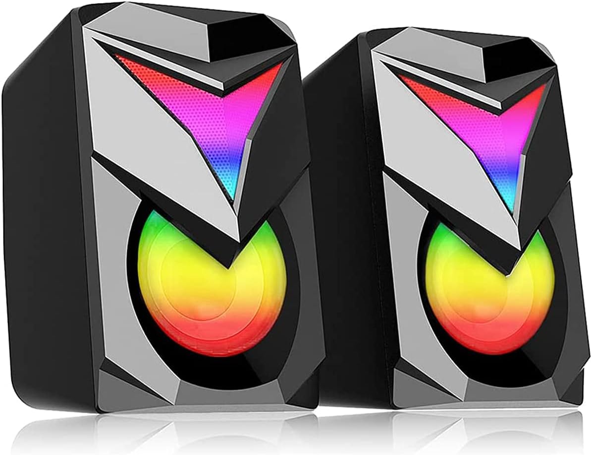 مكبر صوت Redragon GS700 Toccata RGB 2.1 ستيريو للألعاب مع مضخم صوت