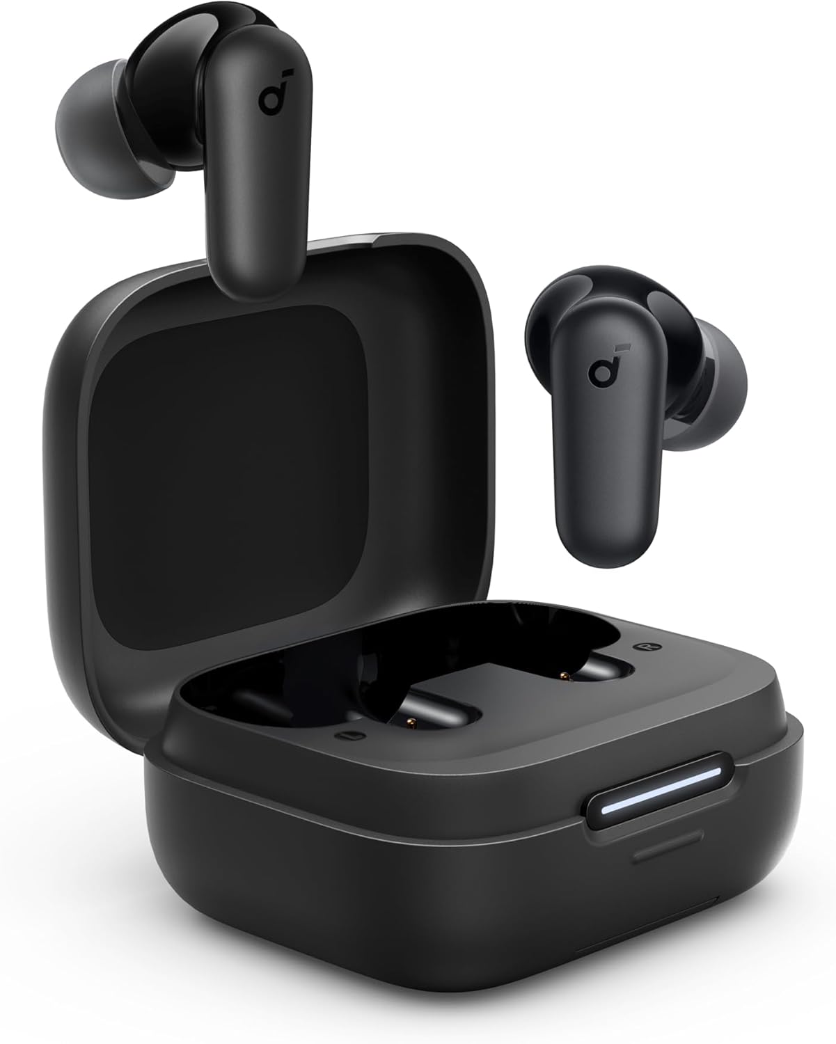 Soundcore by Anker R50i NC Wireless Bluetooth Earphones, Powerful and Smart Noise Cancelling, Powerful Bass, 45 Hours Playtime Black