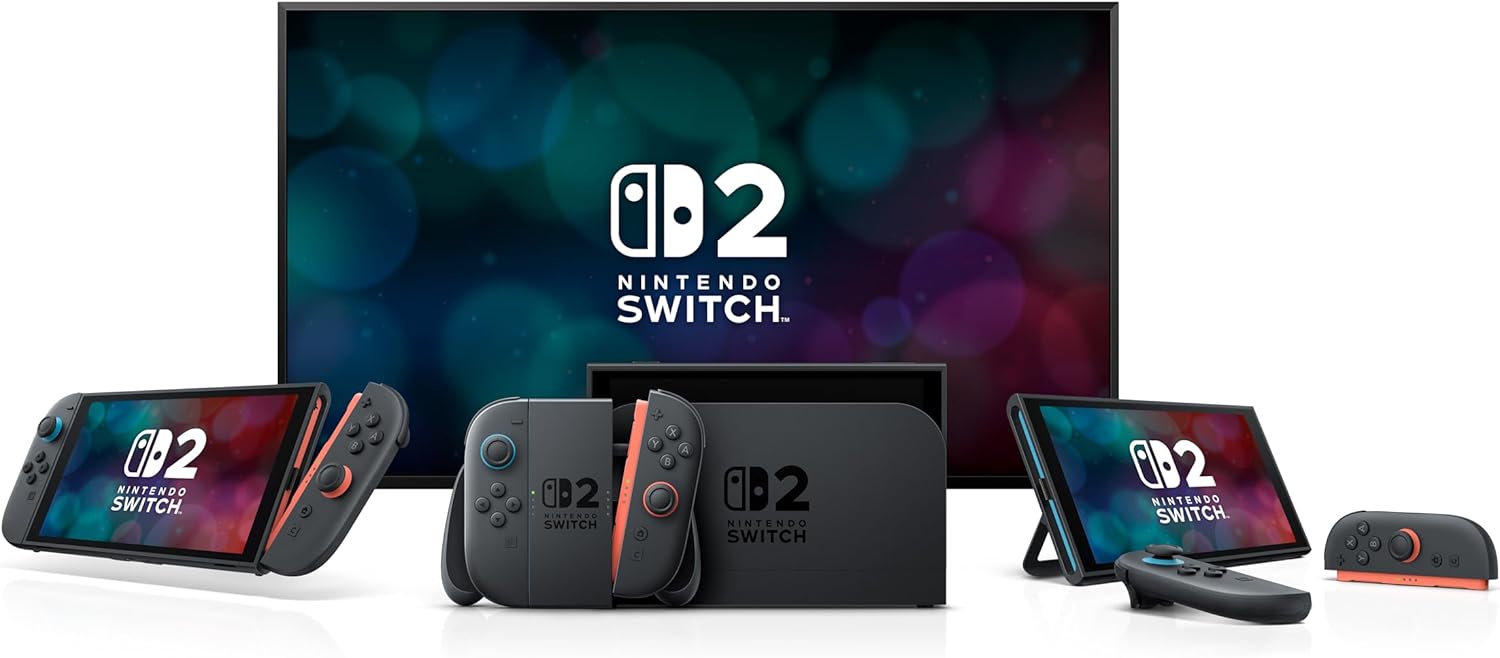 جهاز Nintendo Switch 2 - الإصدار الدولي [ موديل 2025 الجديد ]