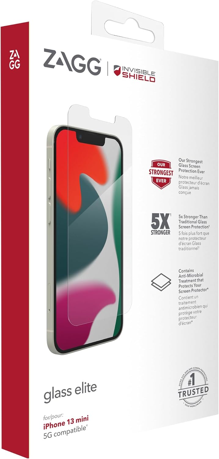 واقي شاشة AGG InvisibleShield زجاجي للخصوصية 360 لهاتف Apple iPhone 15 6.1 بوصة