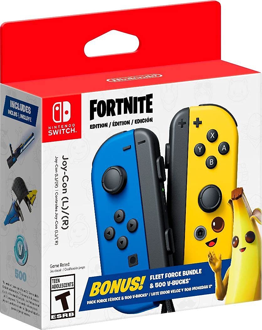 وحدة تحكم Joy-Con باللون الأزرق / الأصفر النيون (LR) من Nintendo - Switch