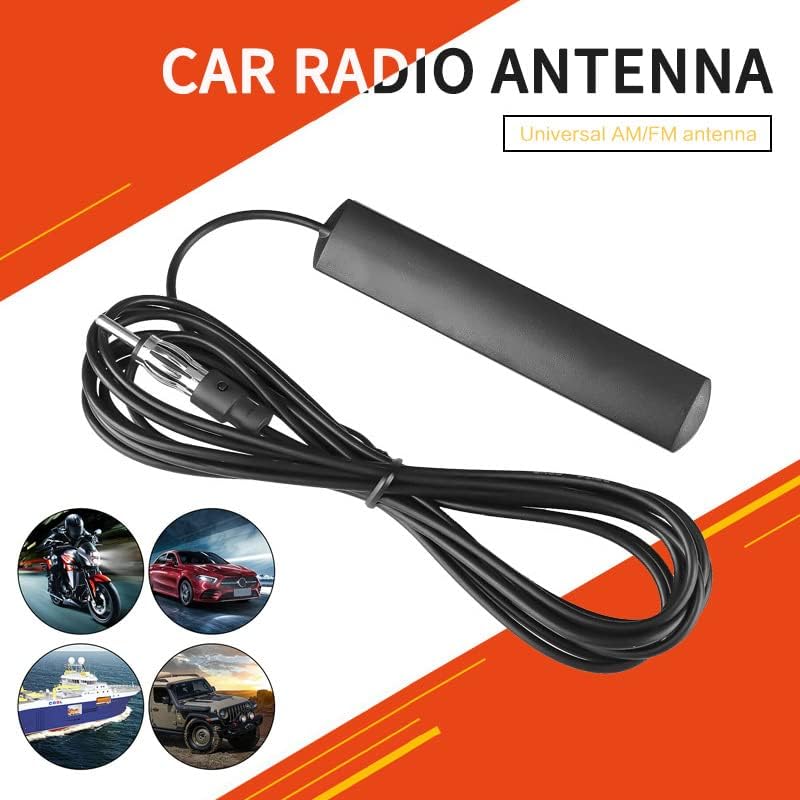 Florpad Hidden Stealth AM/FM Antenna for Vehicles and Motorcycles