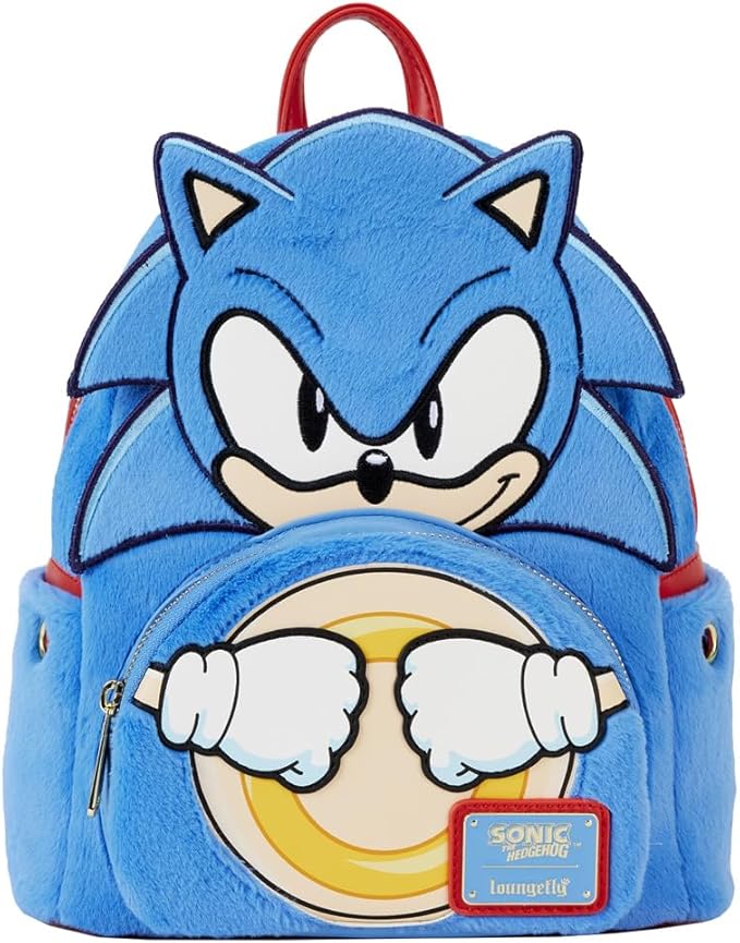 Loungefly Sega Sonic the Hedgehog Classic Cosplay Mini Backpack