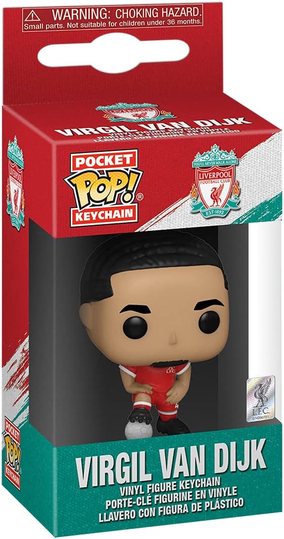 Pop! Keychain: Liverpool – Virgil van Dijk