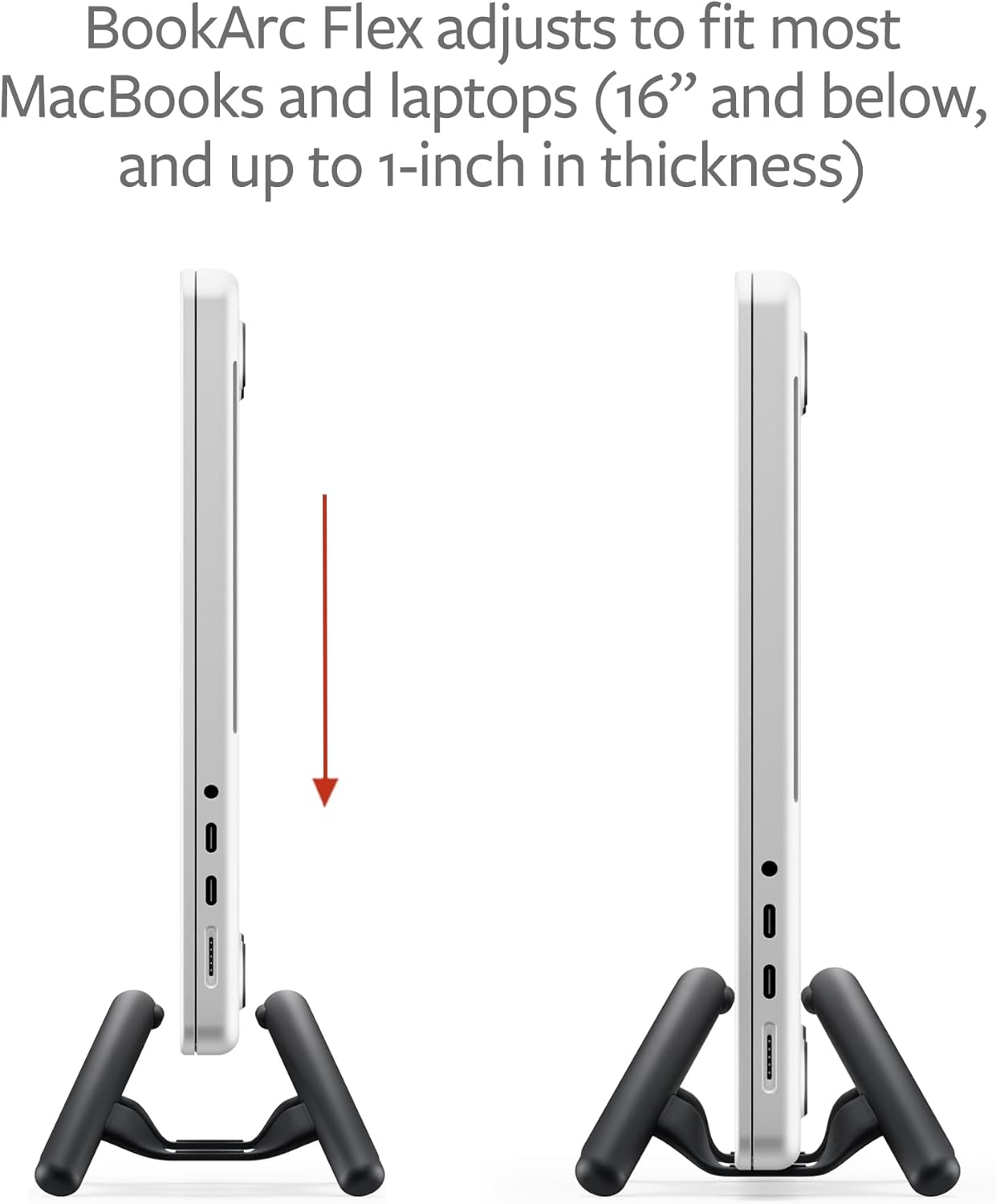 Twelve South BookArc Flex Vertical Desktop Stand for MacBook