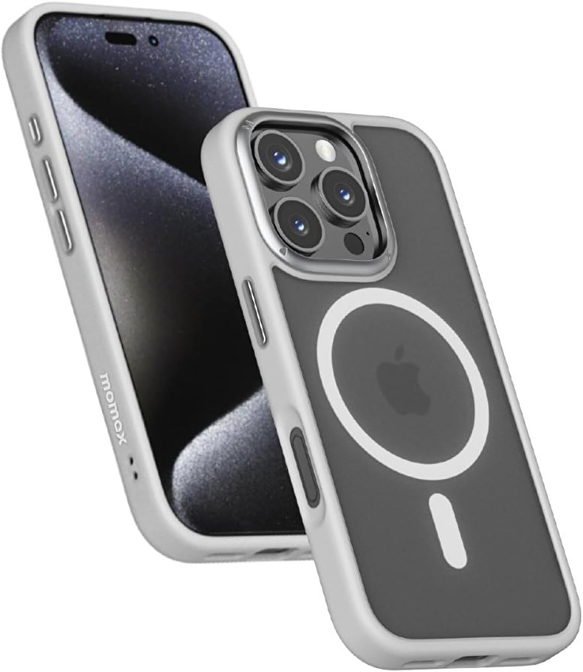 Momax iPhone 16 Pro Max Play Magsafe Kılıf - Gri