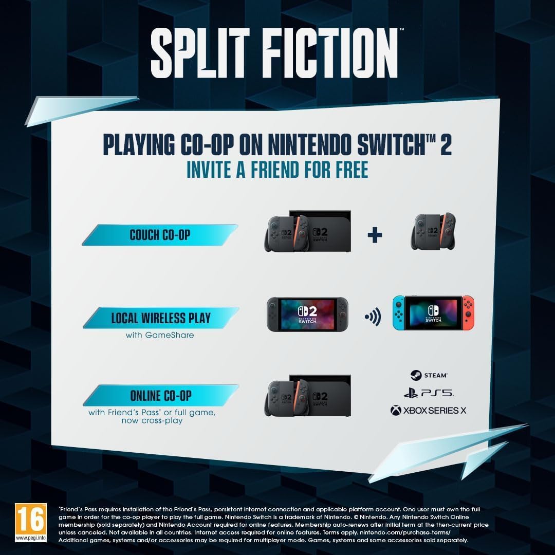 Split Fiction - Nintendo Switch 2 - جديد أصلي