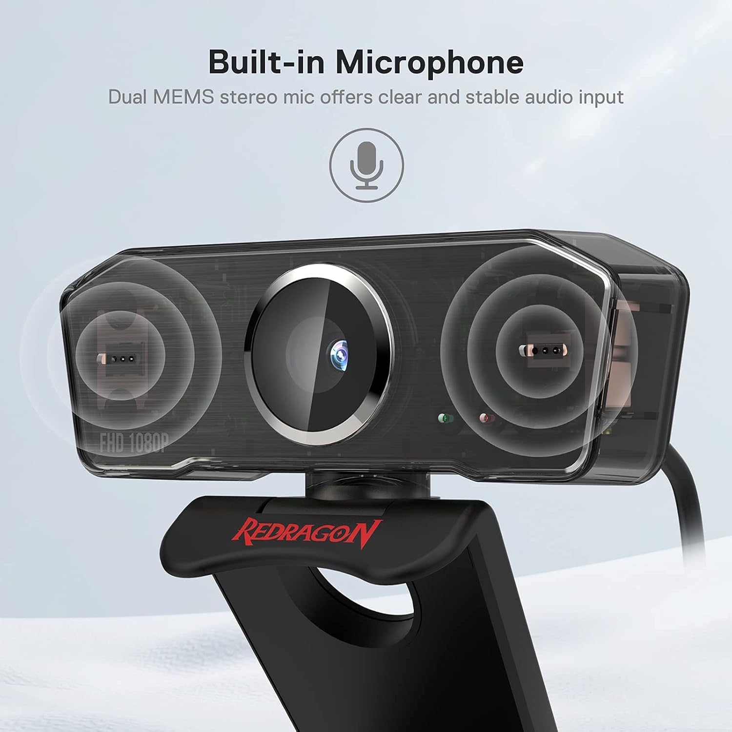 Redragon GW800 Hitman 1080P USB Streaming Webcam
