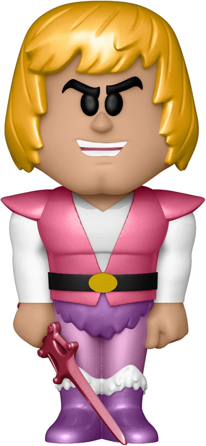 Vinyl Soda: Masters of the Universe – Prince Adam with Chase (Glow-in-the-Dark, International Edition)