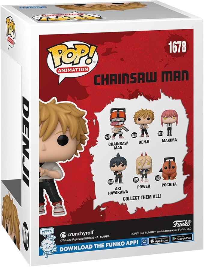 Pop! Animation: Chainsaw Man – Denji Vinyl Figure
