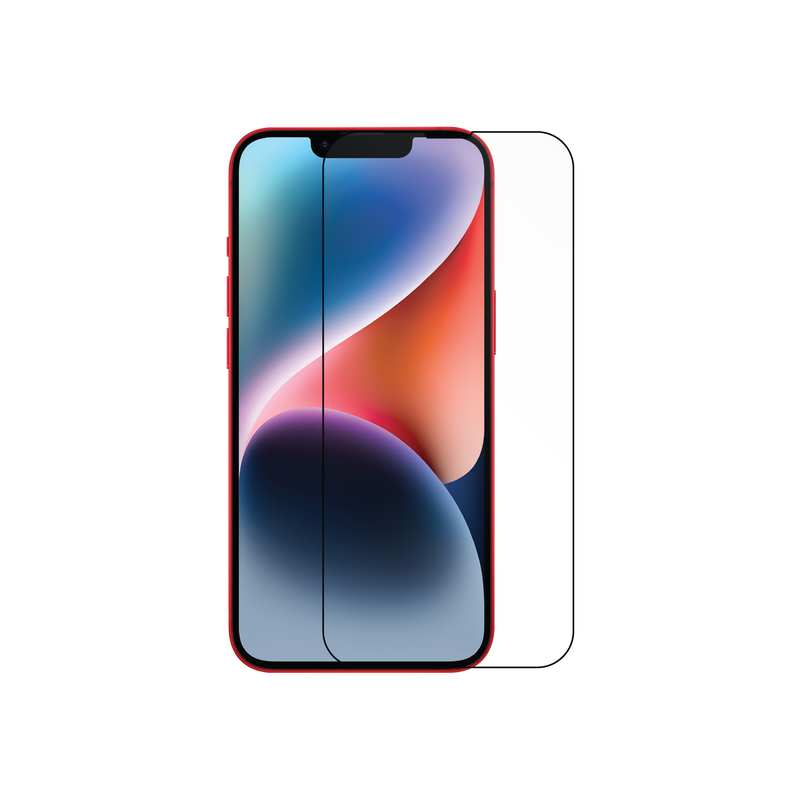 غطاء حماية Smartix Premium Glass من الحافة إلى الحافة لهاتف iPhone 14