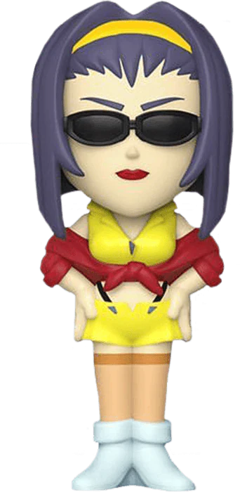 Vinyl Soda: Cowboy Bebop – Faye Valentine (with Chase) Vinyl Figure