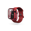Epico Glass Case, Apple Watch 7, 41mm - protective case, Red
