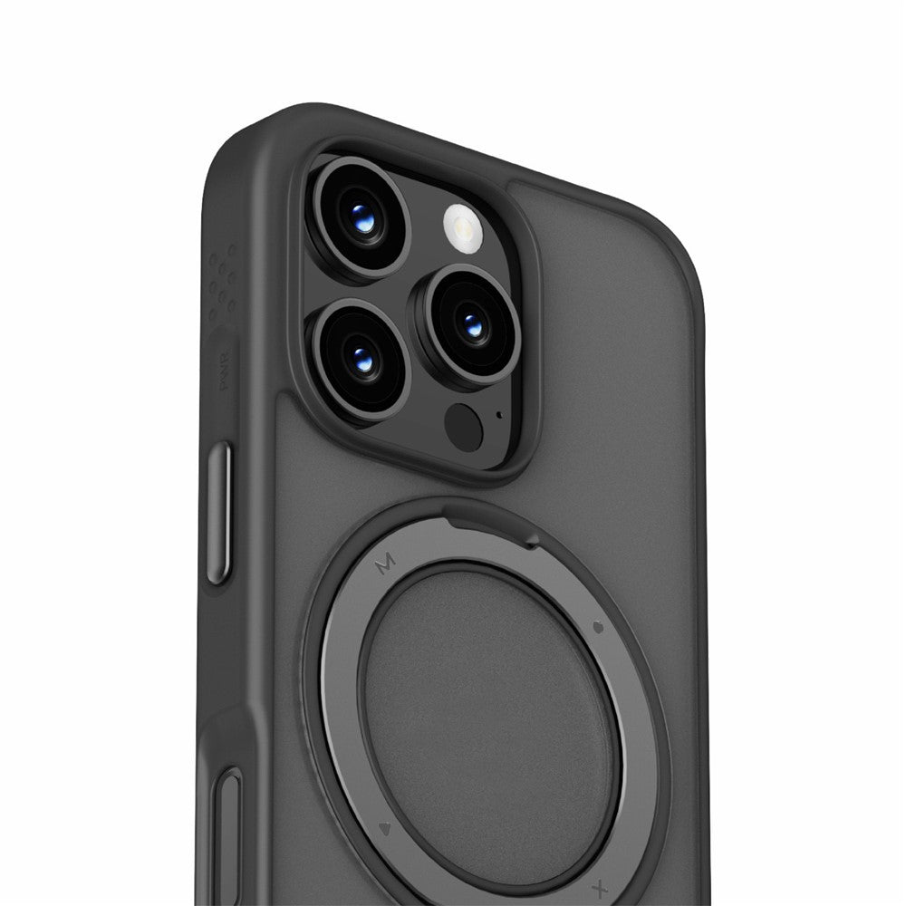 Momax iPhone 16 Pro Max Roller Magsafe Case-Black