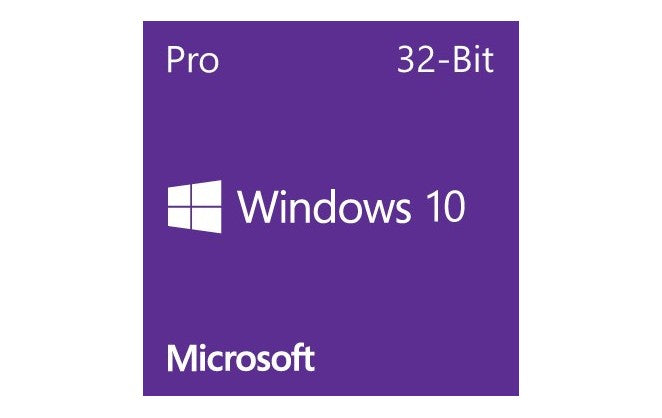 قرص DVD OEM لنظام التشغيل Microsoft Windows 10 Pro 32 بت 