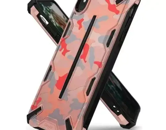 Phone case Ringke Dual X for iPhone X/Xs pink camo /camo pink
