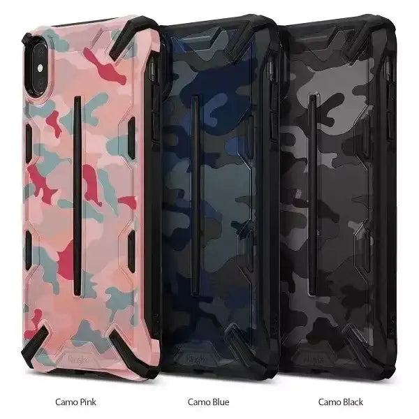 Phone case Ringke Dual X for iPhone X/Xs pink camo /camo pink