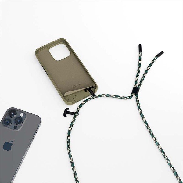 Epico Silicone Necklace, iPhone 14 Pro - Case, Green
