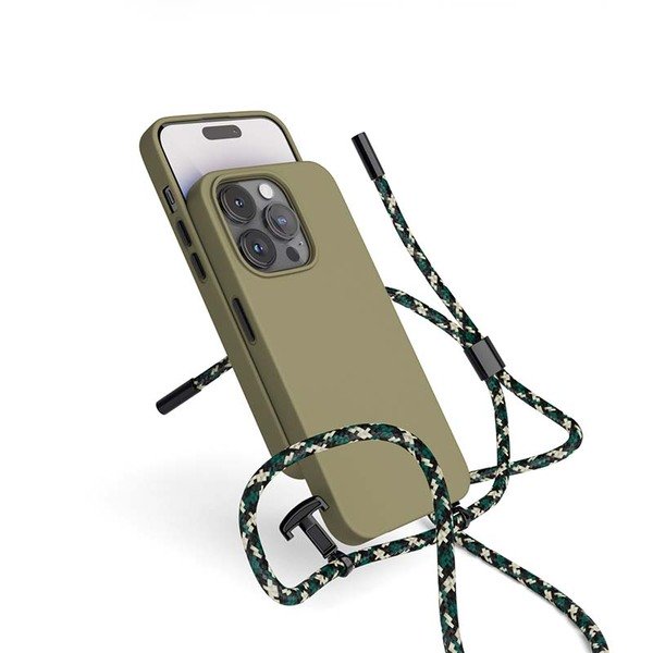 Epico Silicone Necklace, iPhone 14 Pro - Case, Green