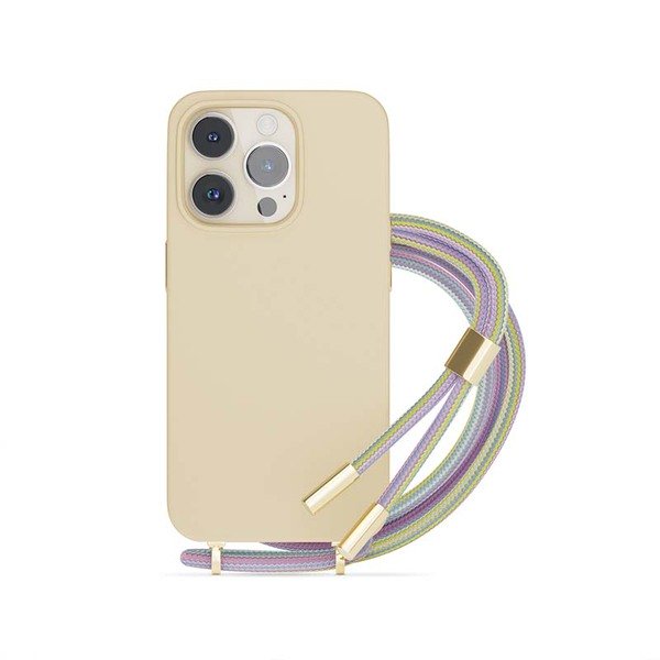 Epico Silicone Necklace, iPhone 14 Pro - Case, Pink